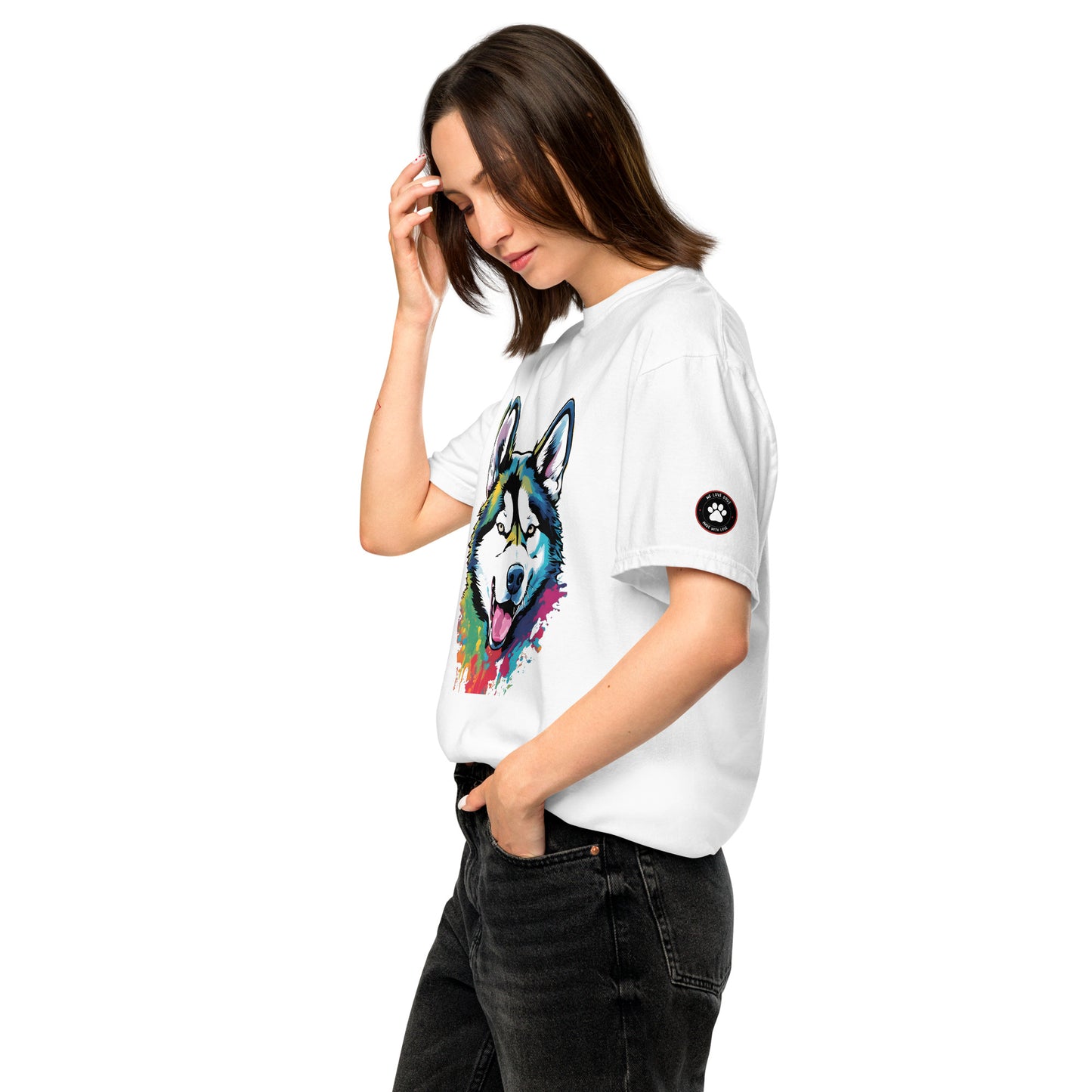 Siberian Husky T-Shirt | Unique Canine Designs | Comfortable Cotton Tees